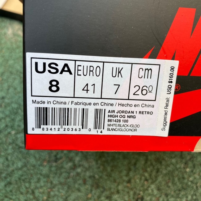 Air Jordan 1 Retro High Igloo