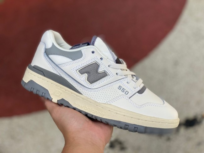 New Balance 550 Aime Leon Dore White Grey