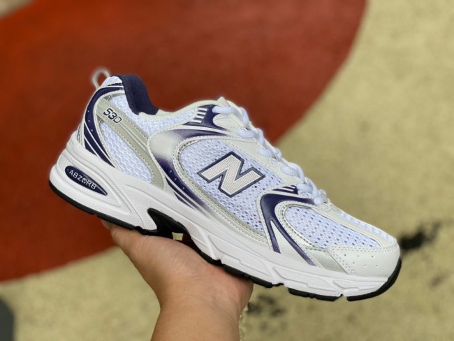 New Balance 530 White Navy