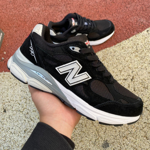 New Balance 990v3 MiUSA Black White