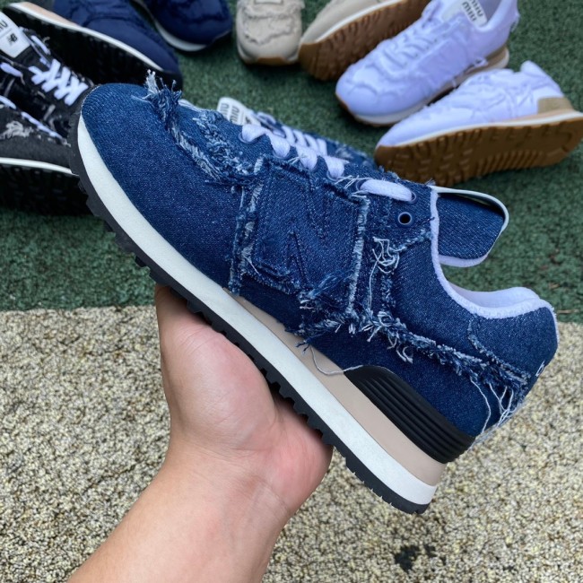 New Balance x Miu Miu 574 shoes