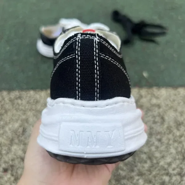 Maison Mihara Yasuhiro Hank OG Sole Canvas Low Black
