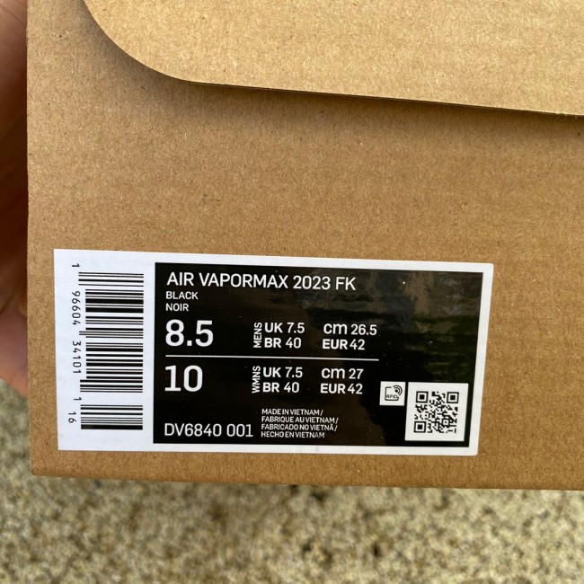 Air VaporMax 2023 Flyknit Black Anthracite