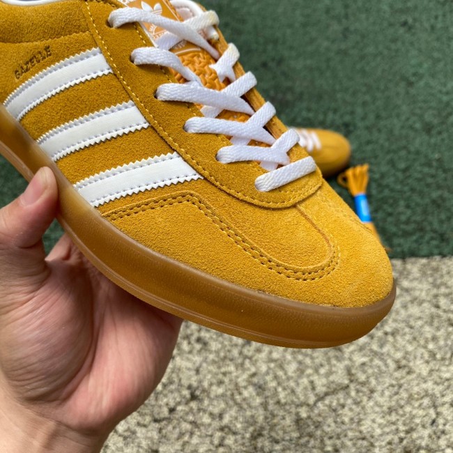 Adidas Gazelle Indoor Orange Peel White