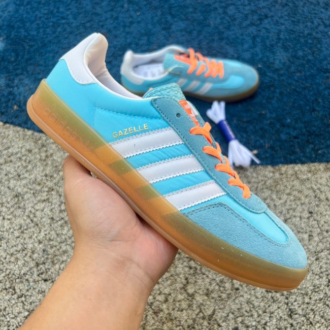 Adidas Gazelle Indoor Preloved Blue White Gum