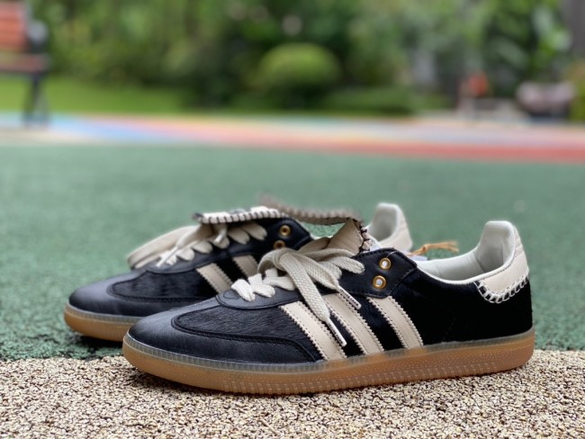 Adidas Samba Pony Tonal Wales Bonner Core Black