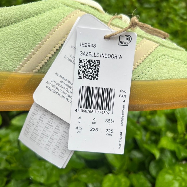 Adidas Gazelle Indoor Semi Green Spark