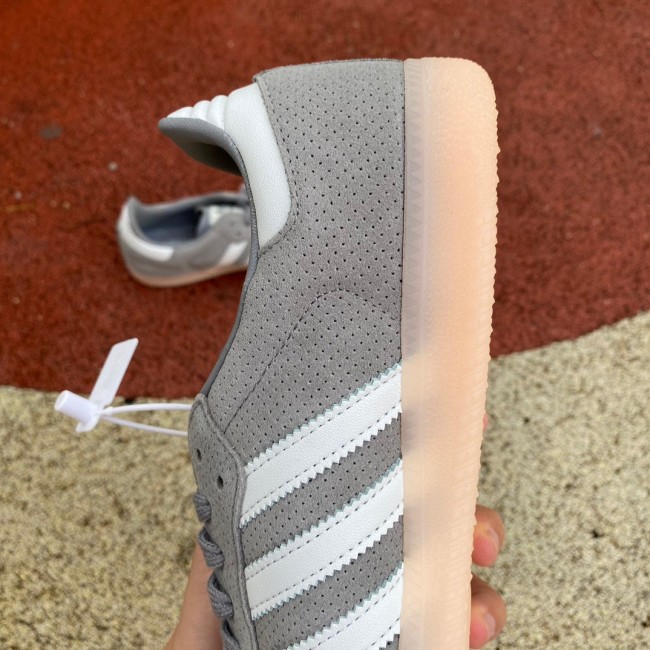 Adidas Samba OG Grey Bliss Orange