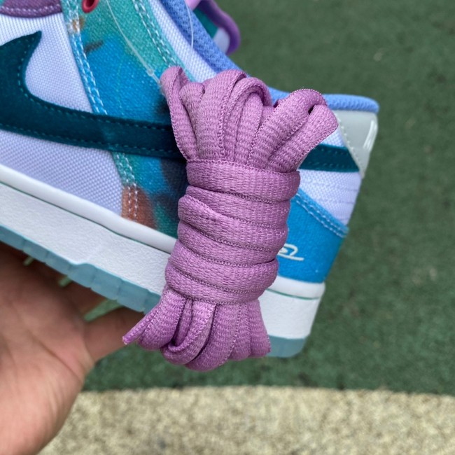Nike SB Dunk Low Futura Laboratories Bleached Aqua