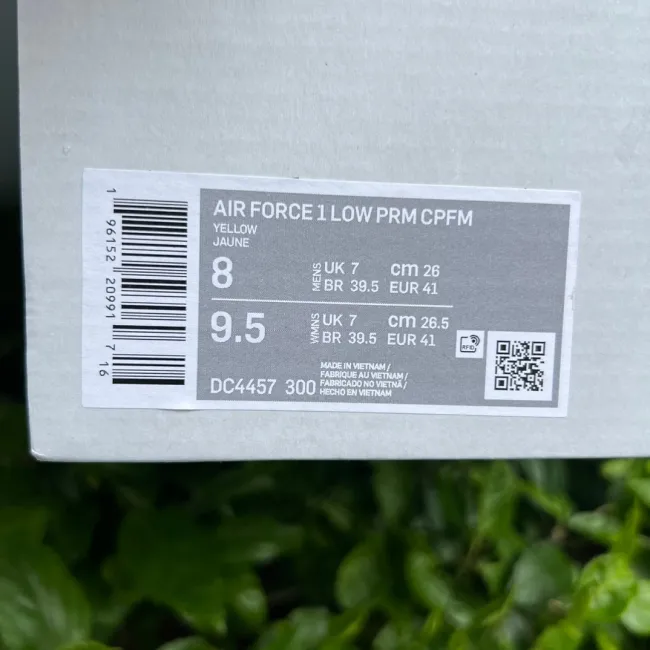 CPFM x Nike Air Force 1 Low Cactus Plant Flea Market Green