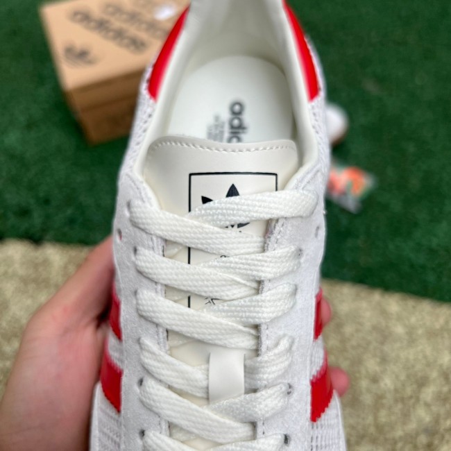 Adidas Samba OG Crystal White Preloved Red