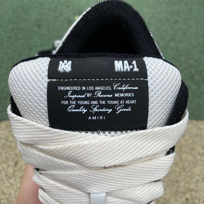 AMIRI MA-1 White Black Grey