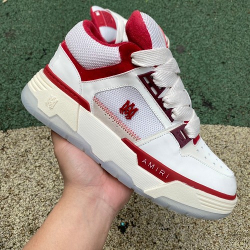 AMIRI MA-1 White Red