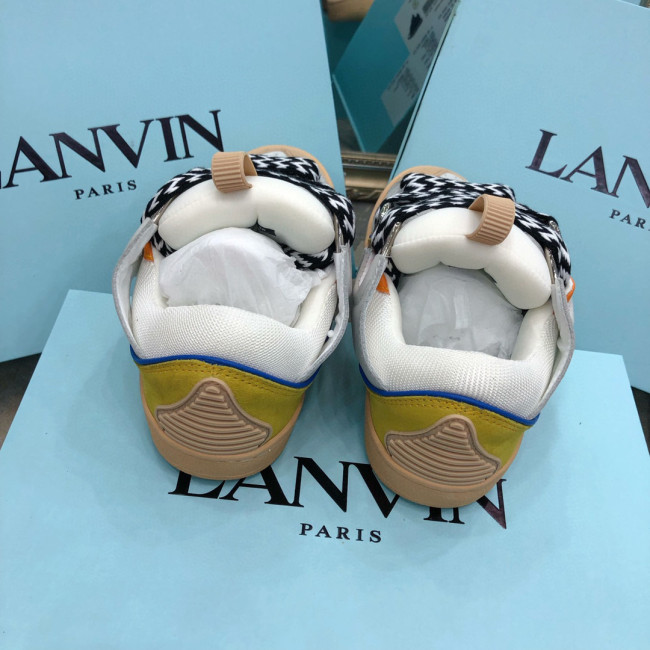 Lanvin Leather Curb Shoes