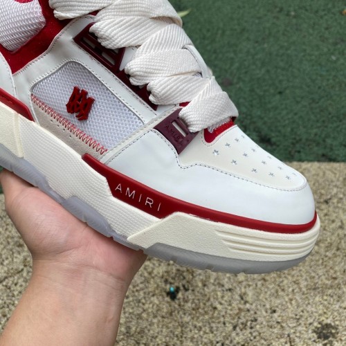 AMIRI MA-1 White Red