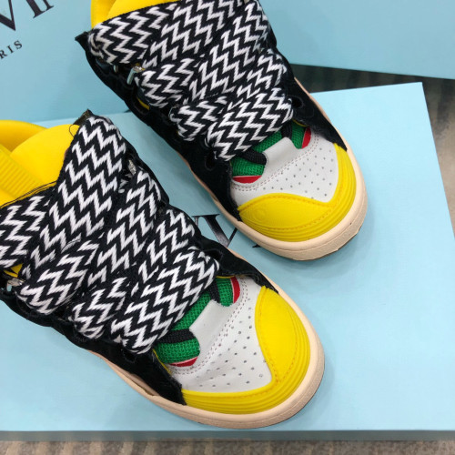 Lanvin Leather Curb Shoes