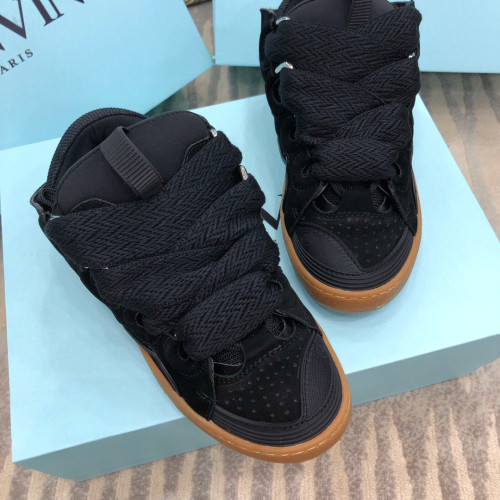 Lanvin Leather Curb Black