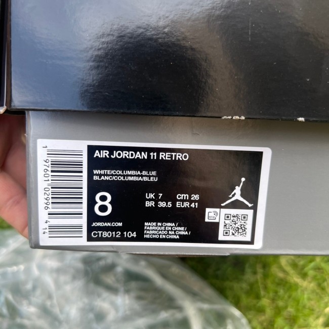 Air Jordan 11 Retro Columbia / Legend Blue 2024