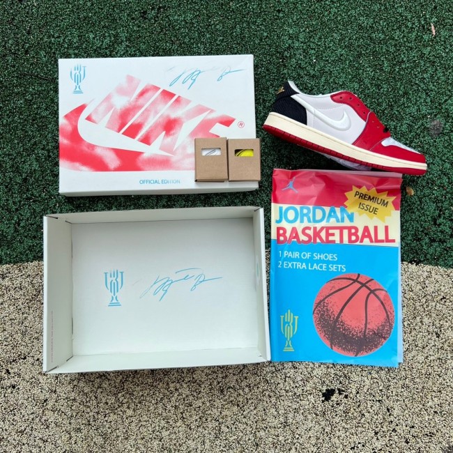 Air Jordan 1 Retro Low OG Trophy Room Rookie Card Home
