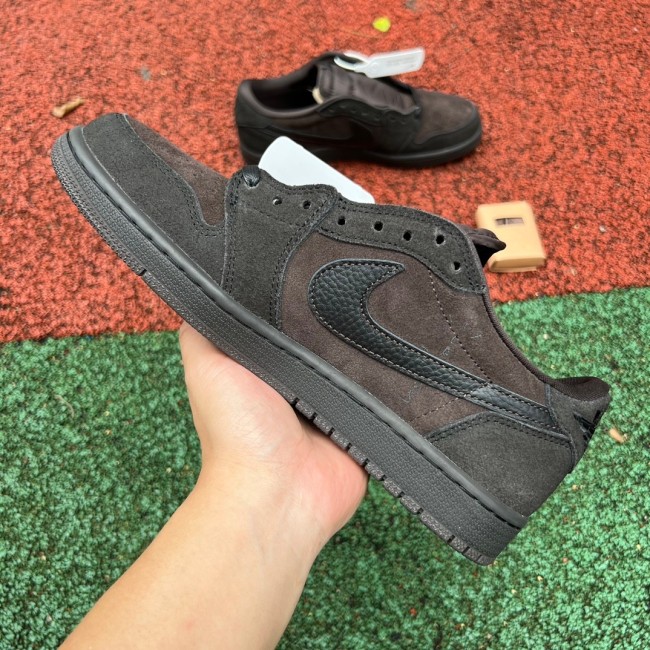 Travis Scott x Air Jordan 1 Low OG Velvet Brown