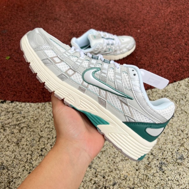 Nike P-6000 Premium Light Bone Bicoastal Green