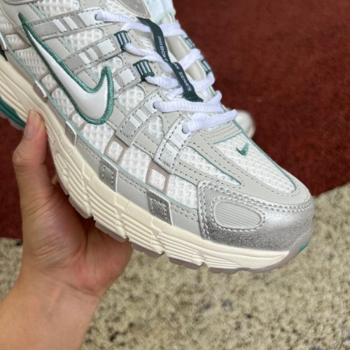 Nike P-6000 Premium Light Bone Bicoastal Green