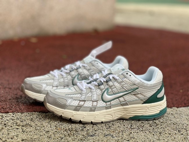 Nike P-6000 Premium Light Bone Bicoastal Green