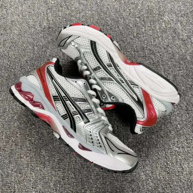 ASICS Gel-Kayano 14 White Classic Red