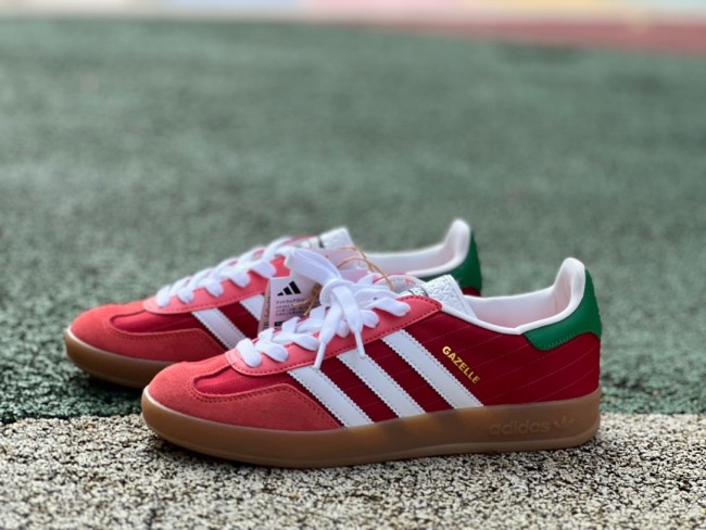 Adidas Gazelle Indoor Olympic Pack Better Scarlet