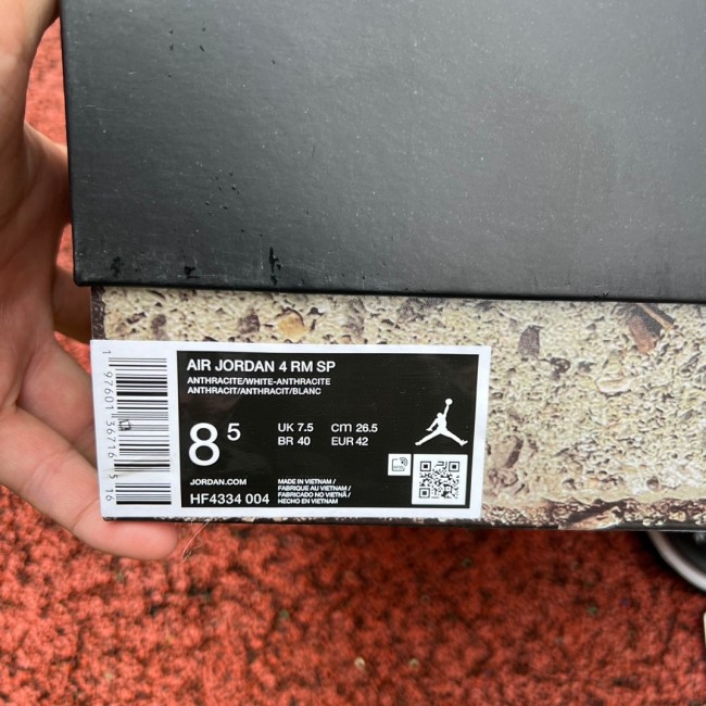 Air Jordan 4 RM SP Nigel Sylvester Driveway Grey