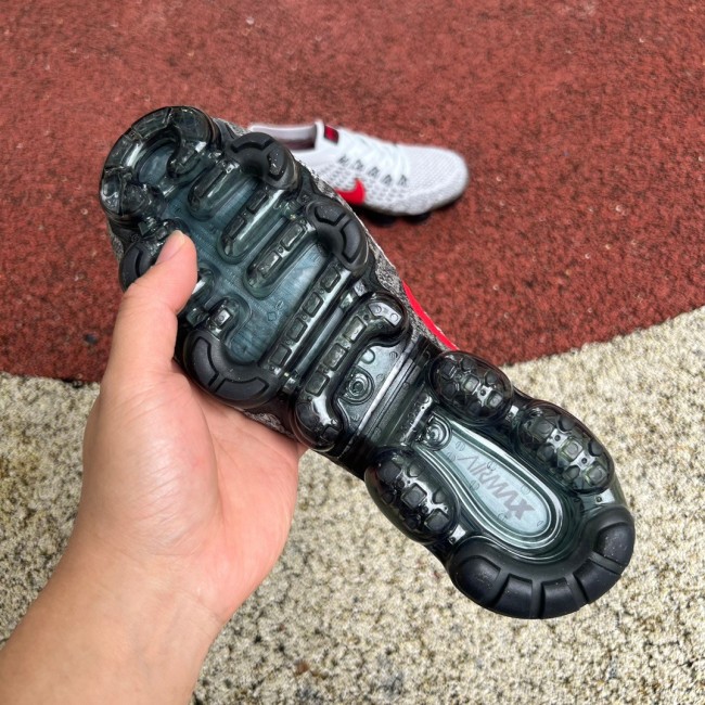 Nike Air VaporMax Platinum Red Black