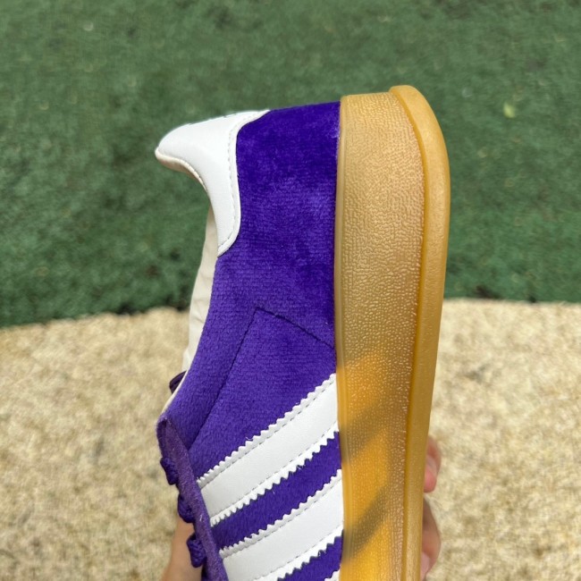 Adidas x Gucci Gazelle Purple Velvet