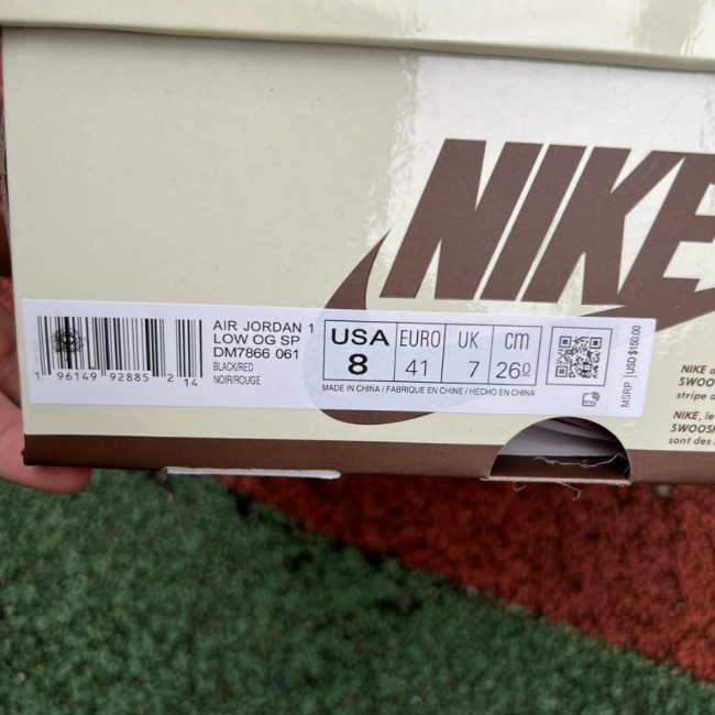Travis Scott x Air Jordan 1 Low OG