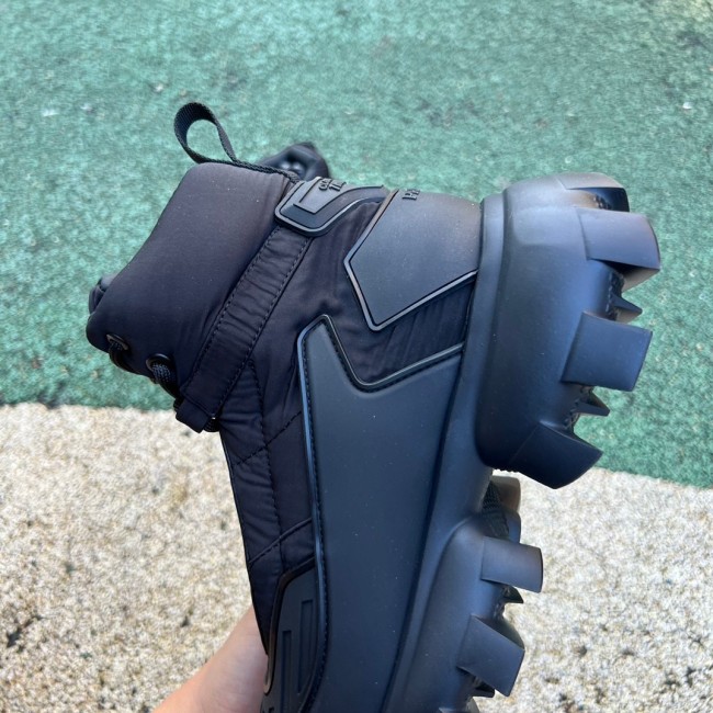 Prada Cloudbust Thunder High Top Black