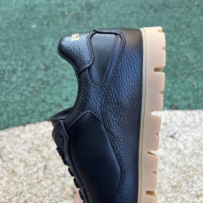 Prada Downtown Low Top Sneakers Leather