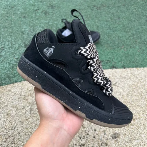 Lanvin Leather Curb Shoes
