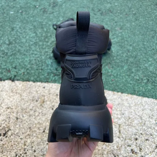 Prada Cloudbust Thunder High Top Black