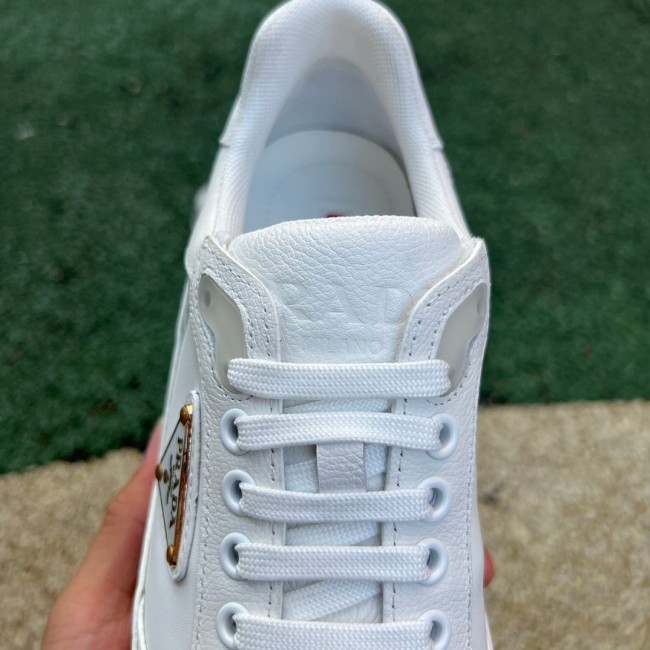 Prada Downtown Low Top Sneakers Leather