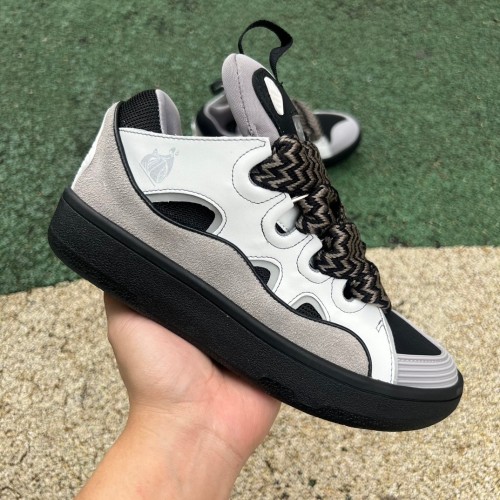 Lanvin Leather Curb Shoes