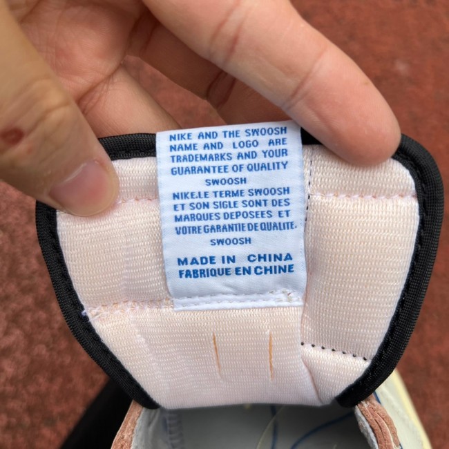 Air Jordan 1 Retro Low OG SP Fragment x Travis Scott Sail Military Blue