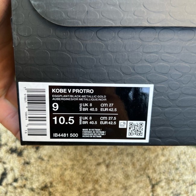 Nike Kobe 5 Protro Year of the Mamba Eggplant