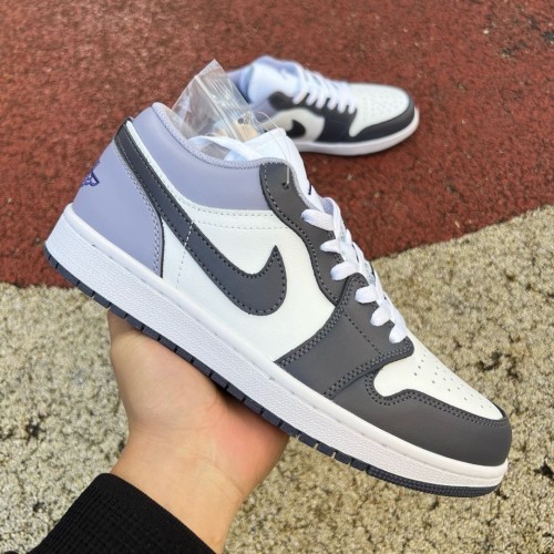 Air Jordan 1 Low Purple/White