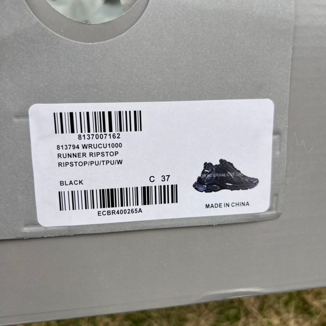 Balenciaga x Under Armour Runner Ripstop in Black
