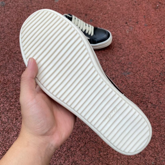 Rick Owens DRKSHDW Porterville Vintage Low Black Milk