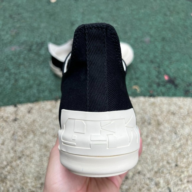 Rick Owens DRKSHDW Porterville Low Black Milk
