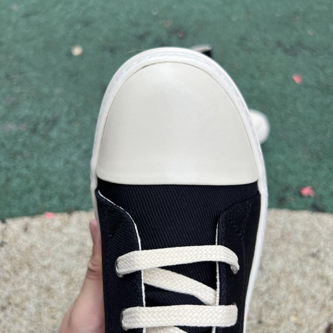 Rick Owens DRKSHDW Sneaks High Black Milk