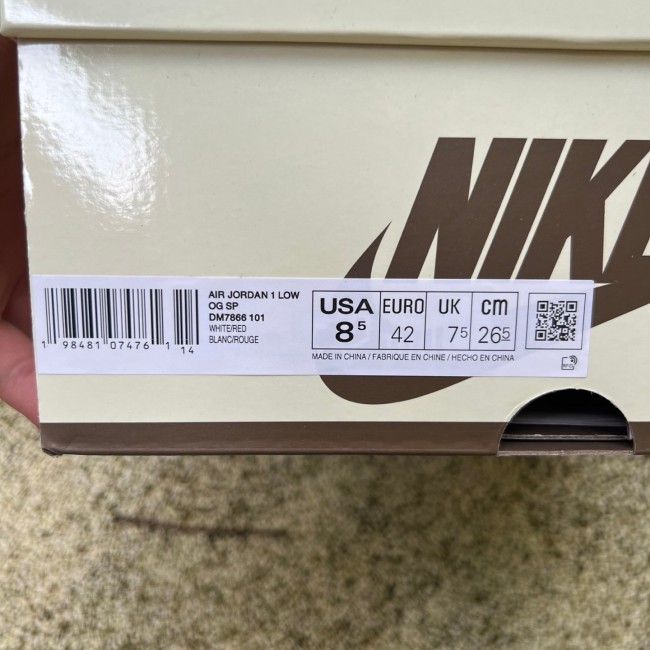 Air Jordan 1 Retro Low OG SP  Travis Scott