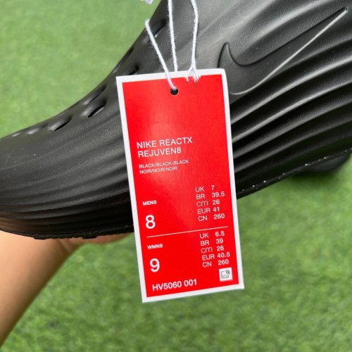 Nike ReactX Rejuven8 Triple Black
