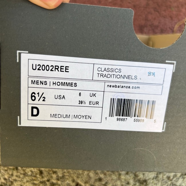 New Balance 2002R Bone Light Aluminum