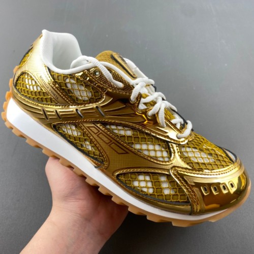 Bottega Veneta Orbit Sneaker Gold